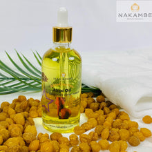 Load image into Gallery viewer, Nakambe Afrocurves Akpi/Djansang Oil 100ml + Tempted Shower Gel with Akpi 250ml Bundle