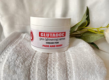 Load image into Gallery viewer, Ice & Dee Glutadoc Brightening Cream for knuckles, hands, face and body 300ml