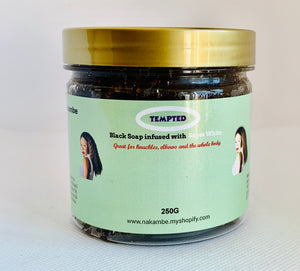 Nakambe Black soap with Snow White 250g