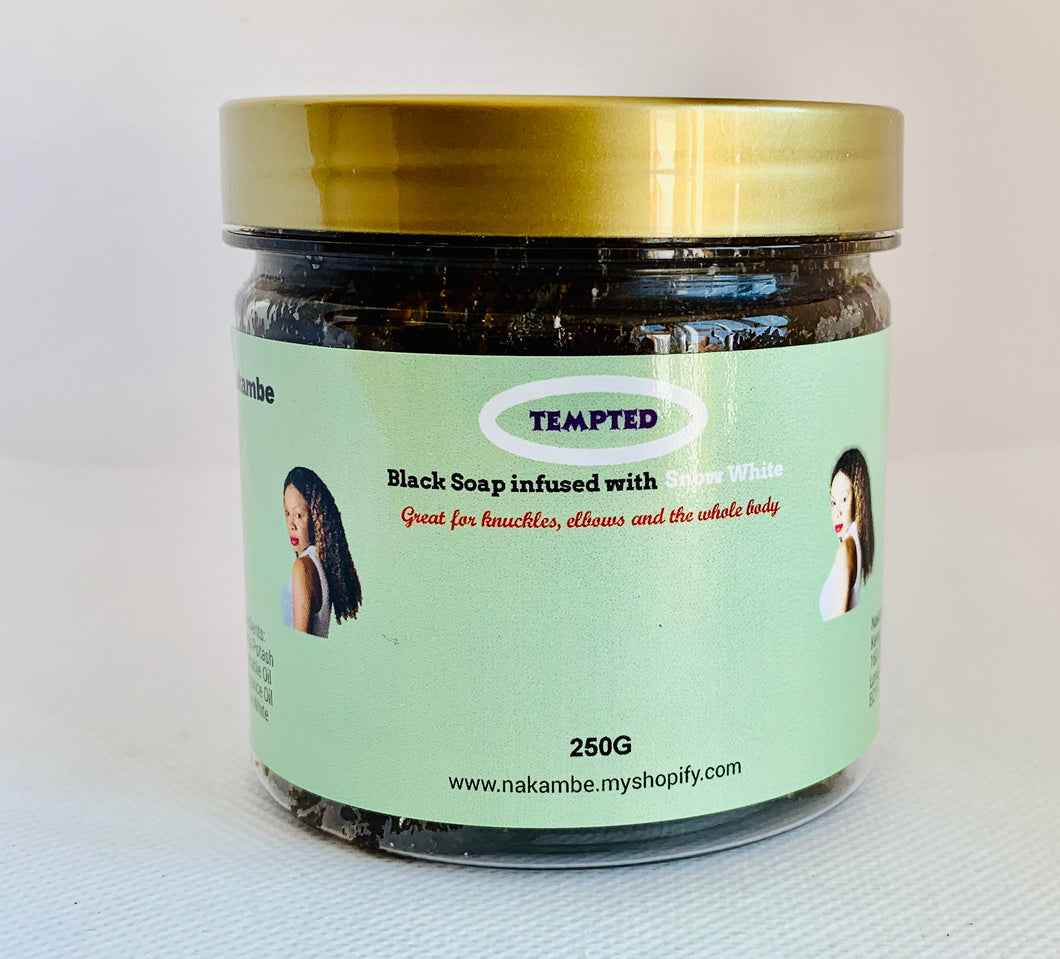 Nakambe Black soap with Snow White 250g