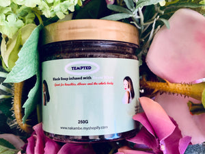 Nakambe Black soap with Snow White 250g