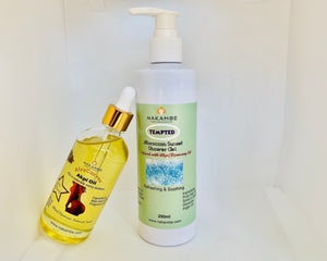 Nakambe Afrocurves Akpi/Djansang Oil 100ml + Tempted Shower Gel with Akpi 250ml Bundle