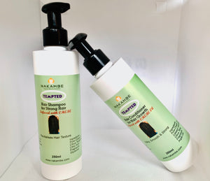 Nakambe Tempted Hair Conditioner+Shampoo with Chebe 250ml Bundle