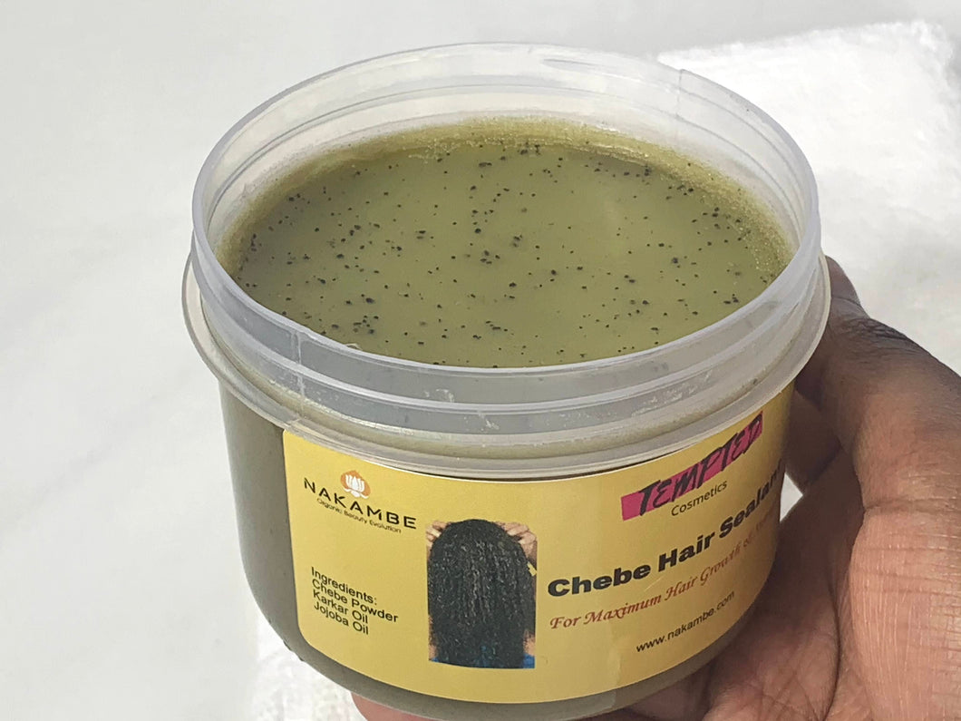 Nakambe Tempted Chebe Hair Sealant, for Hair Growth and Strength |230g|