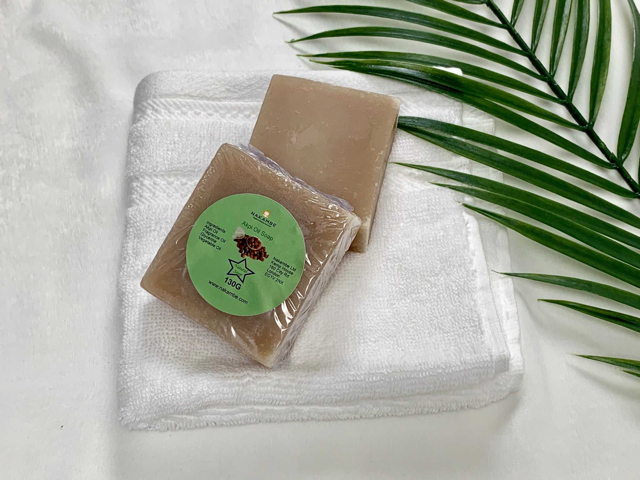 Akpi/Djansang Soap, with natural Akpi seed oil. – Nakambe