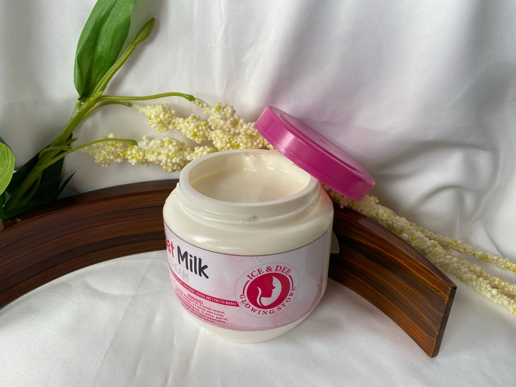 Ice & Dee Goatmilk Brightening Cream ||Evens your skin out and gets rid of blemishes|| 250ml